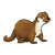 Brown Otter Color PNG