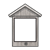Gray Birdhouse Color PNG