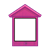 Pink Birdhouse Color PNG