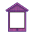 Purple Birdhouse Color PNG