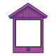 Purple Birdhouse 