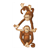 Acrobatic Monkeys Color PDF