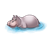 Hippo Color PNG