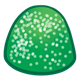 Green Gumdrop round
