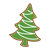 Tree Cookie Color PNG