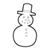 Snowman Cookie Line PDF