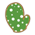 Mitten Cookie Color PNG