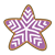 Star Cookie Color PNG