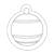 Ornament Cookie Line PNG