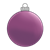 Round Purple Ornament Color PNG