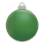 Round Green Ornament Color PNG
