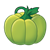 Green Pumpkin Color PNG