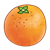 Speckled Orange Color PNG