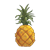 Whole Pineapple Color PNG