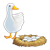Goose Color PNG