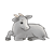 Gray Goat Color PNG