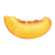 Peach Slice Color PNG