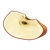 Apple Slice Color PNG