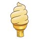 Ice Cream Cone soft-serve French vanilla