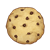 Chocolate Chip Cookie Color PNG