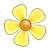 Yellow Flower Color PNG