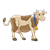 Spotted Brown Cow Color PNG