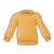 Light Orange Sweater Color PNG
