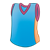 Sleeveless Blue Shirt Color PNG