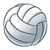 White Volleyball Color PDF