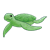 Green Sea Turtle Color PNG