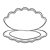 Pearl Oyster Line PNG