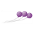 Three Purple Balloons Color PDF