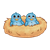 Two Baby Bluebirds Color PNG