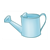 Light Blue Watering Can Color PDF