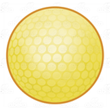 Yellow Golf Ball