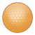 Orange Golf Ball Color PNG