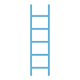 Blue Blend Ladder empty