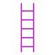 Purple Blend Ladder empty
