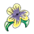 Yellow Pansy Color PNG