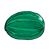 Green Watermelon Color PNG