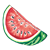 Watermelon Slice Color PNG