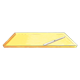 Cutting Board yellow, with knife 