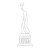 Statue of Liberty Line PNG