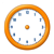 Orange Clock Color PDF