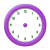 Purple Clock Color PDF