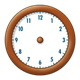 Brown Clock 