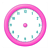 Pink Clock Color PDF