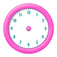 Pink Clock 