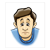 Man in a Blue Shirt Color PNG