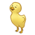Baby Chick Color PNG